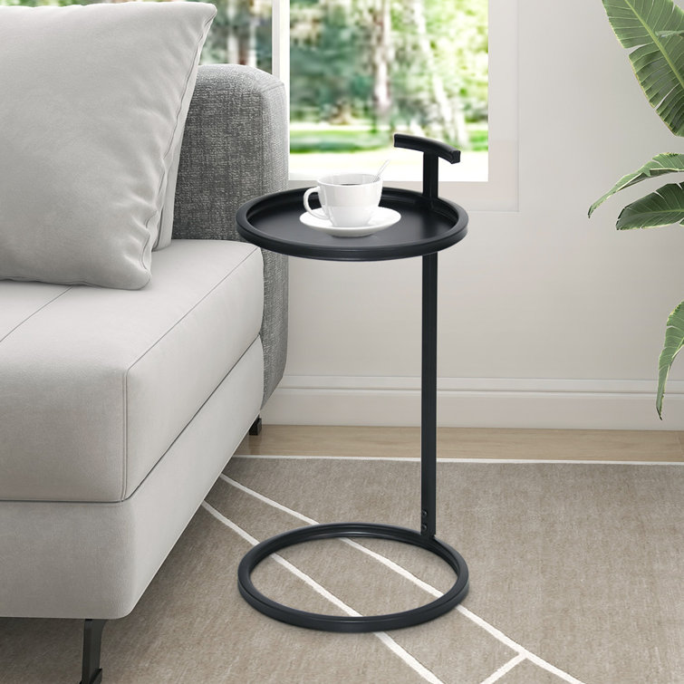 Wade Logan® Auzie Iron Tray Top C Table End Table & Reviews Wayfair